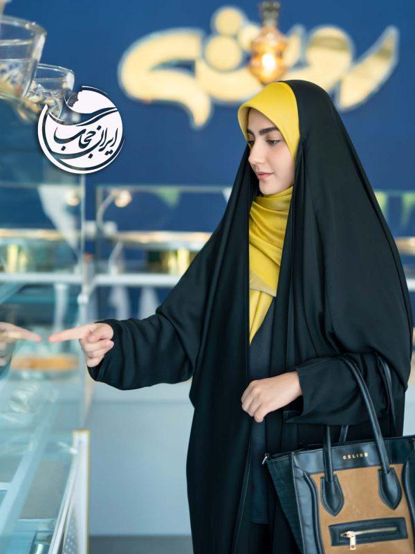 دوخت چادر عربی ساده