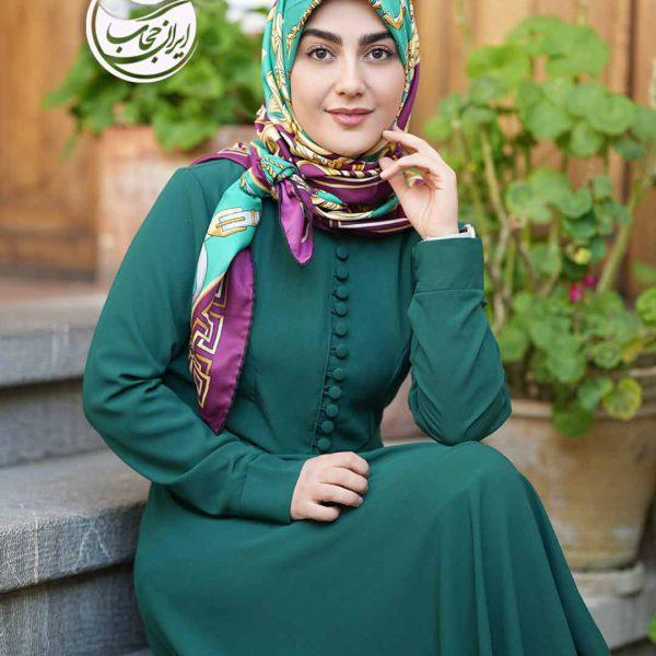 مانتو بلند دکمه دار