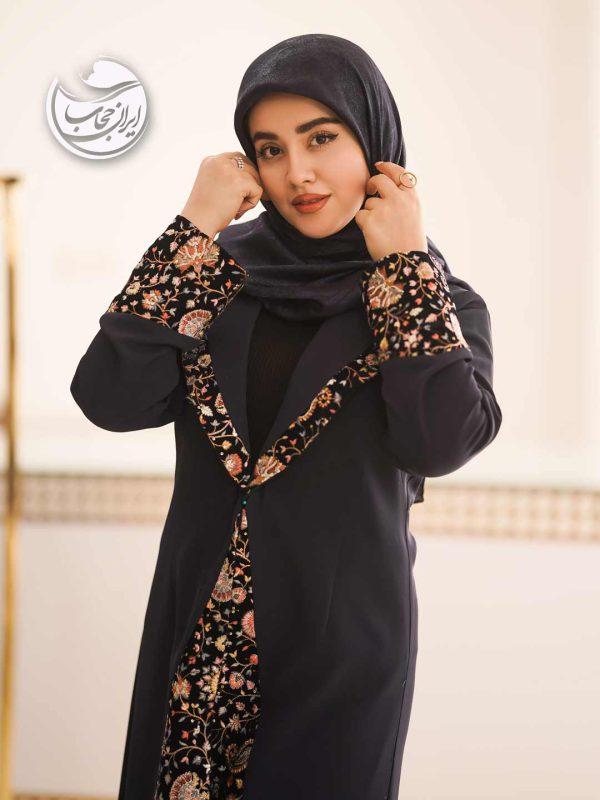 مانتو-مجلسی-مخمل-سوزن-دوزس