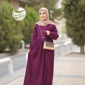 پیراهن بلند زنانه پاییزی