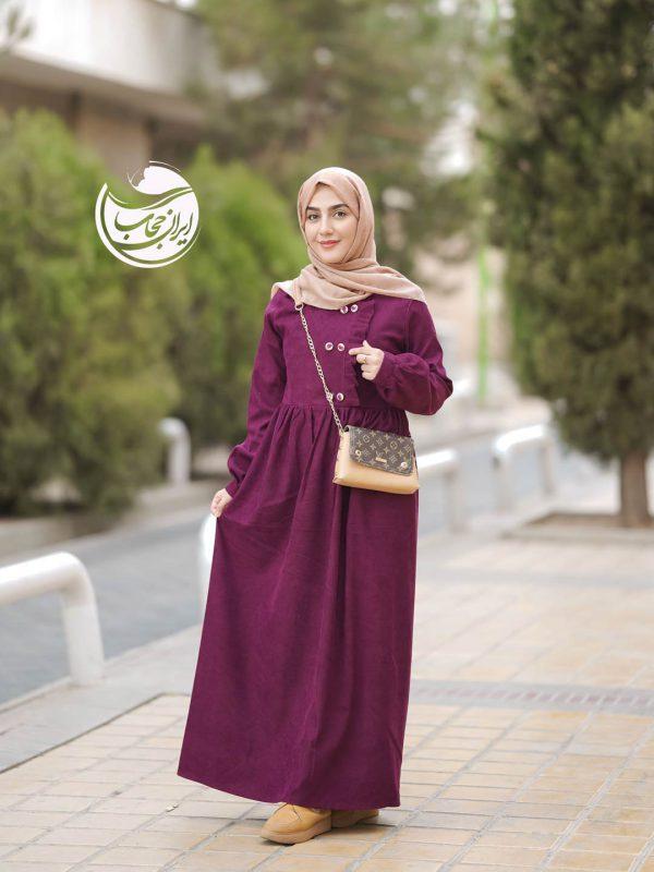 پیراهن بلند زنانه پاییزی