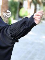 چادر مشکی مجلسی مدل پلیسه دار