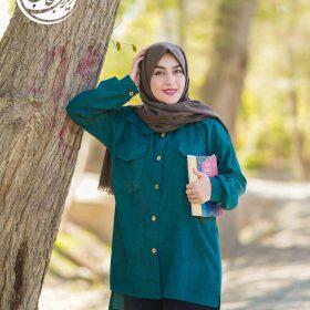 شکت مخمل کبریتی پاییزی