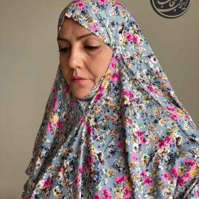 چادر نماز کودری طرح نیلو