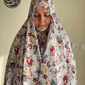 چادر کدری طرح افرا