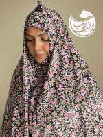 چادر نماز کودری طرح غنچه