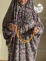 چادر نماز کودری طرح غنچه - Image 2