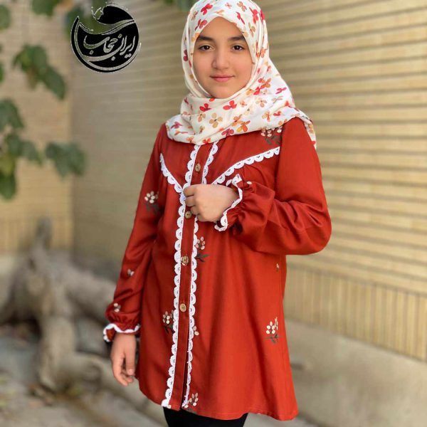 شومیز دخترانه گلدوزی
