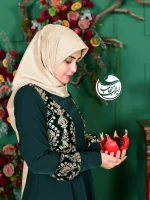 خرید پیراهن زنانه اوکیا و خرج‌کار مخمل مناسب برای مهمانی های شما