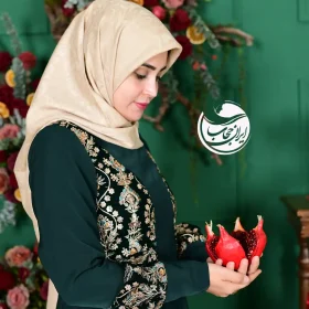 خرید پیراهن زنانه اوکیا و خرج‌کار مخمل مناسب برای مهمانی های شما