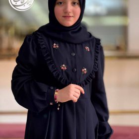 پیراهن دخترانه سنا گلدوزی