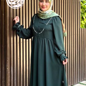 پیراهن تابستانی زنانه | پیراهن نجلا مرواریدی
