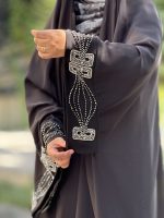 چادر پرنسس الماس نقره ای گلاره - Image 3