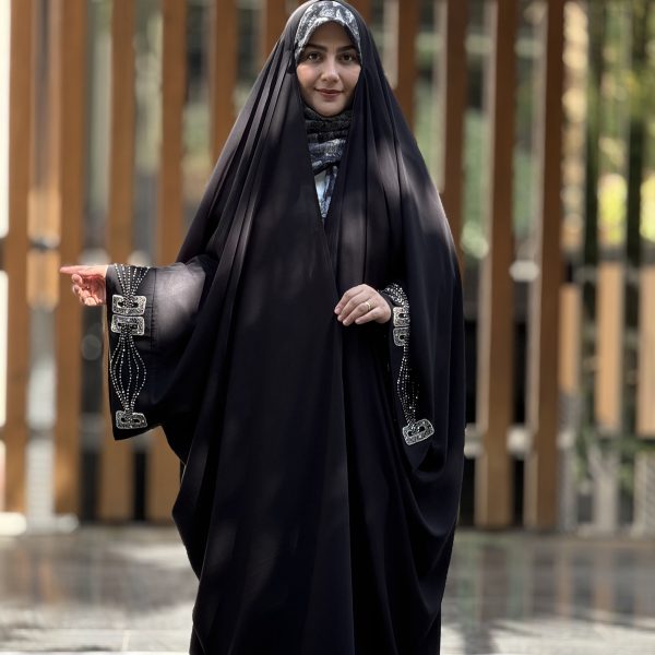 چادر پرنسس الماس نقره ای گلاره