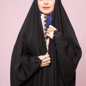 چادر عبا گلدوزی لاله