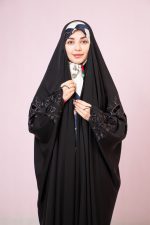 چادر عبا گلدوزی مخمل بهار