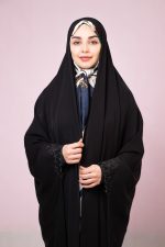 چادر خبرنگاری گلدوزی نیکا
