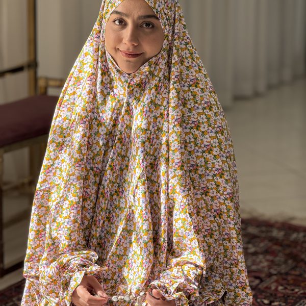 چادر نماز لبنانی کدری نیلوفر