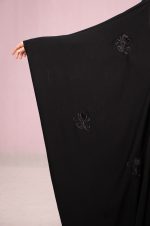 چادر عبا گلدوزی پروانه فانتزی پراکنده - Image 3