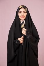چادر عبا الماس گلدوزی مخمل فانوس
