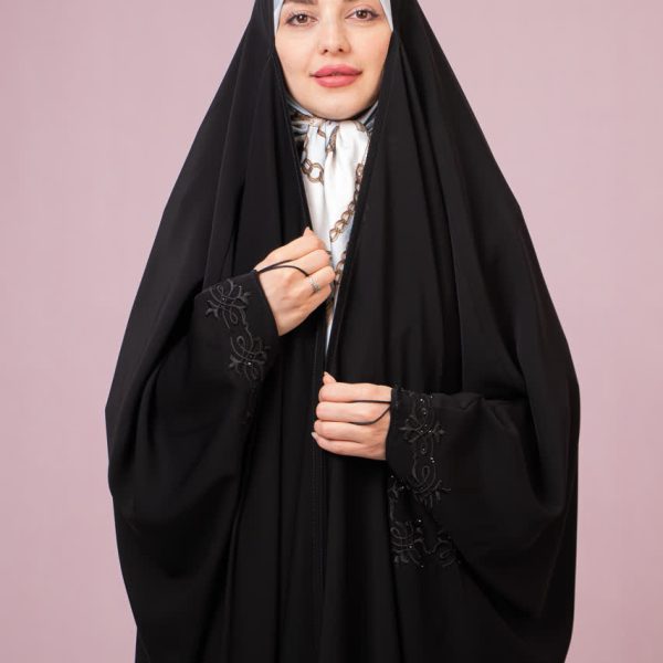چادر عبا گلدوزی لوزی