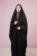 چادر عبا گلدوزی یاس - Image 2