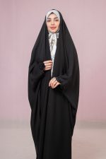 چادر عبا گلدوزی مخمل نگین رز - Image 2