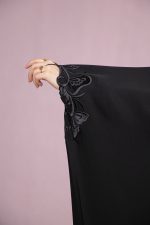 چادر عبا گلدوزی مچ پروانه - Image 3